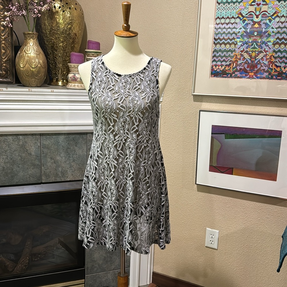 Free People Lace Tunic EUC
